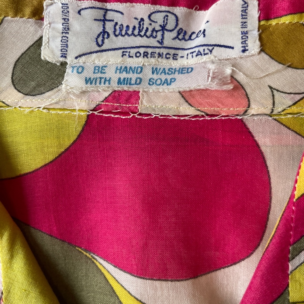 Vintage Pucci blouse, well maintained - Picture 4 of 8